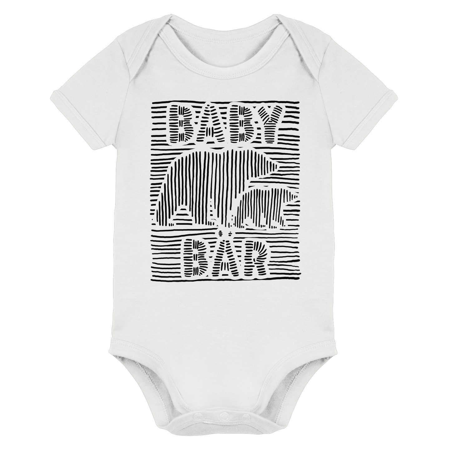 Baby Bär - Lines - Organic Bodysuit