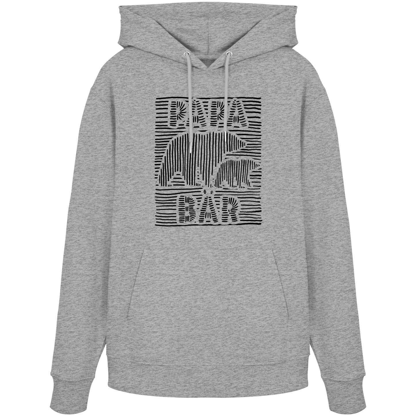 Papa Bär - Lines - Organic Hoodie