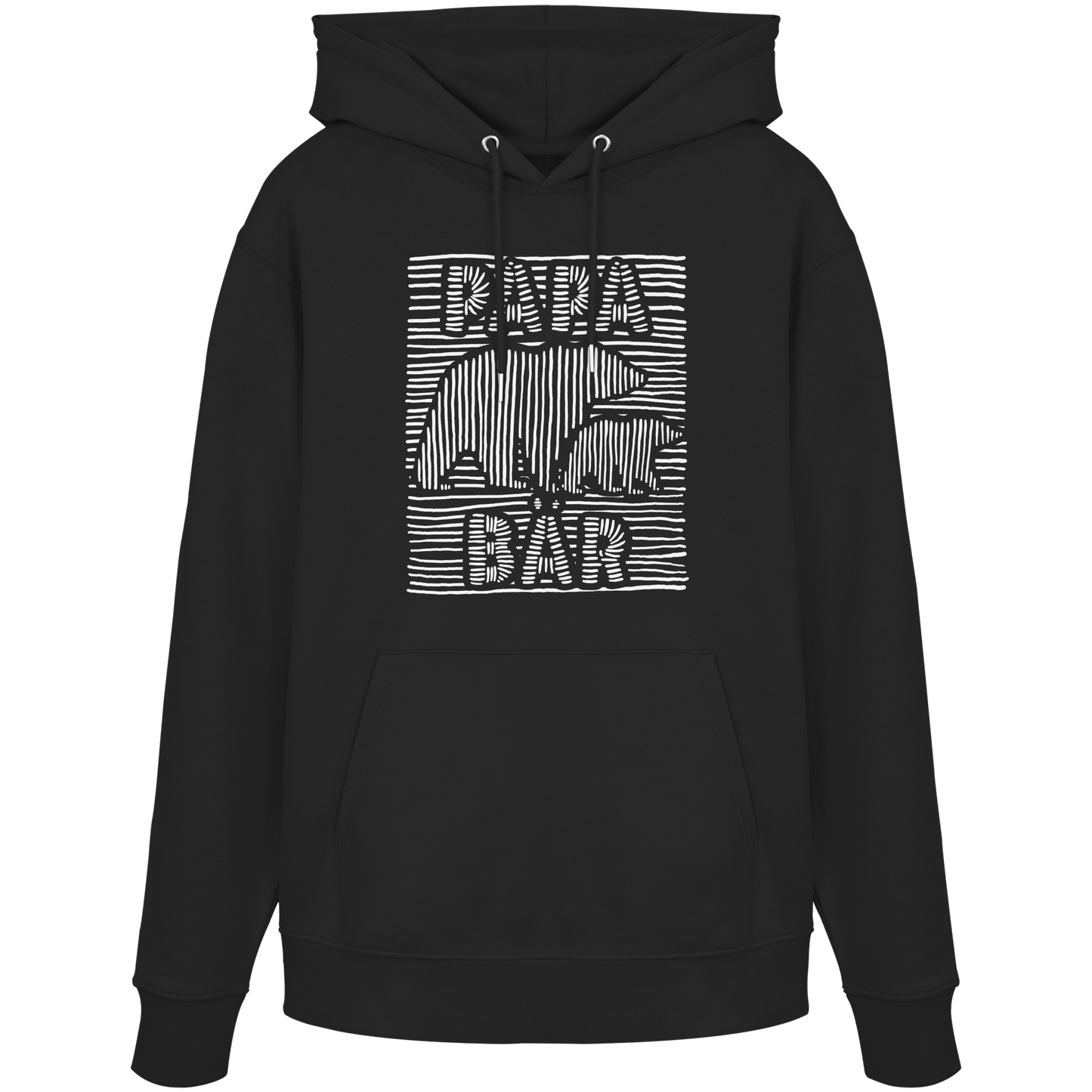 Papa Bär - Lines - Organic Hoodie