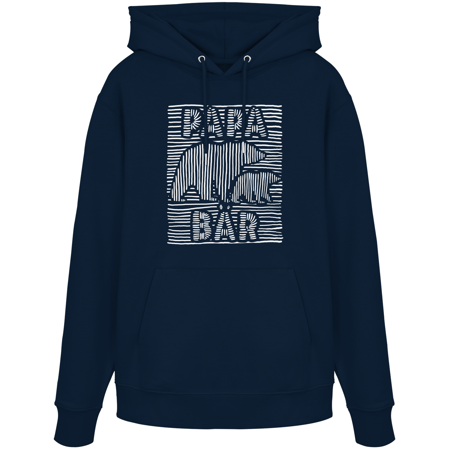 Papa Bär - Lines - Organic Hoodie