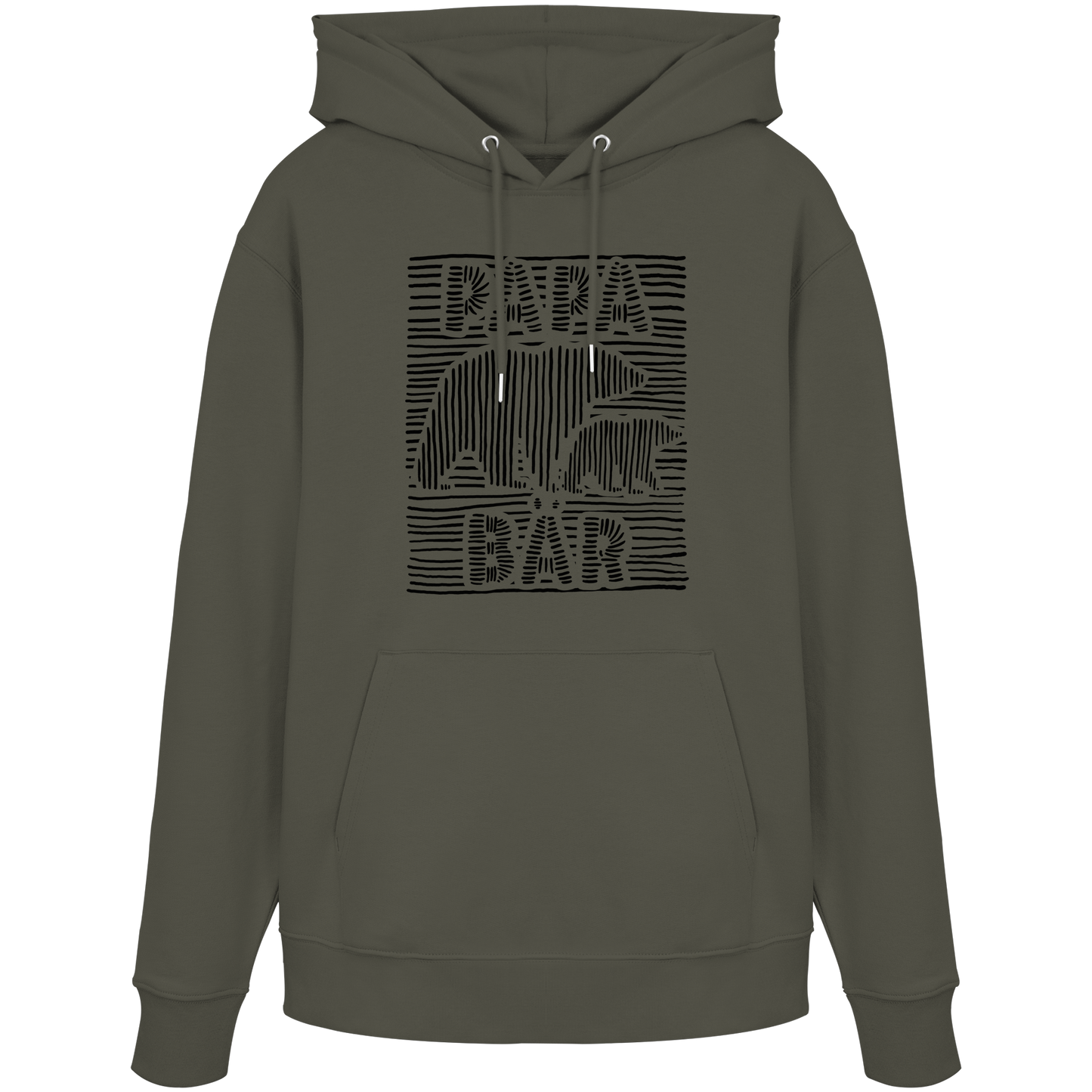 Papa Bär - Lines - Organic Hoodie
