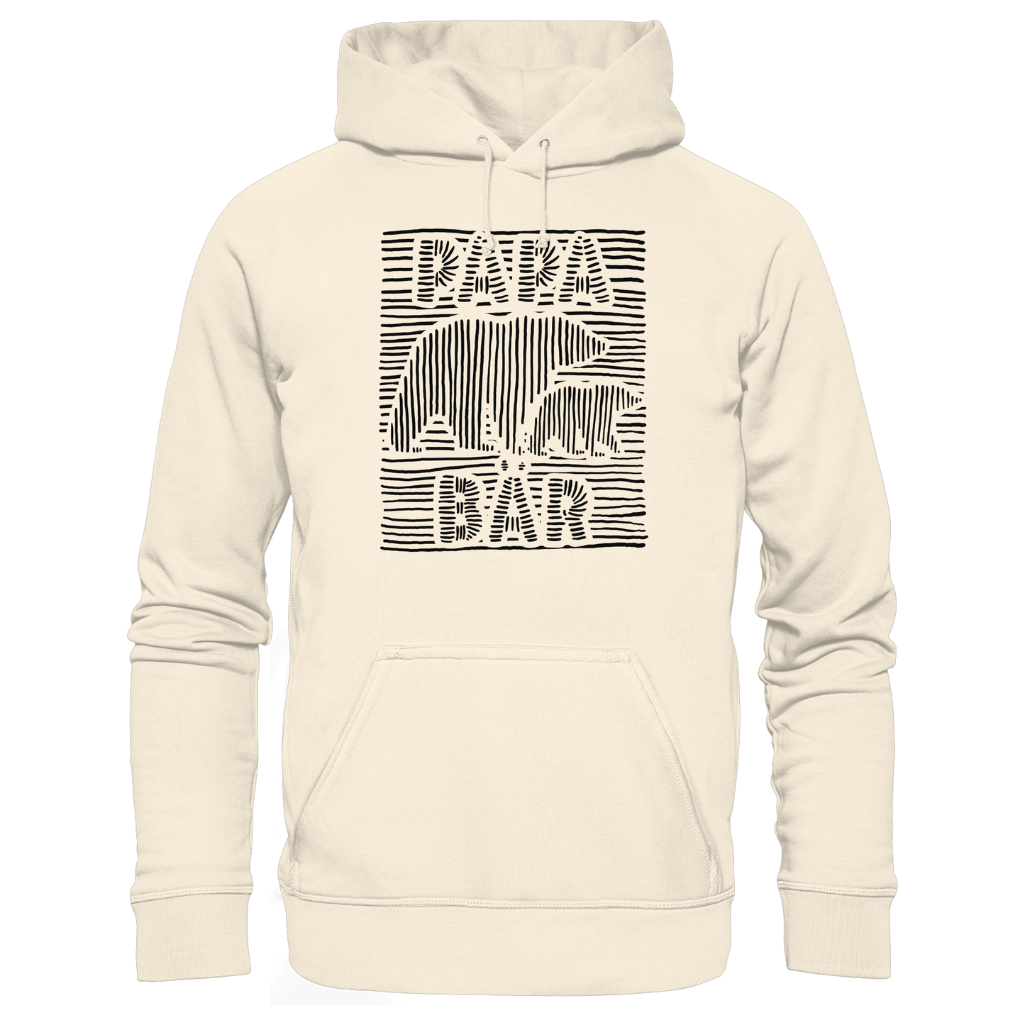 Papa Bär - Lines - Organic Hoodie