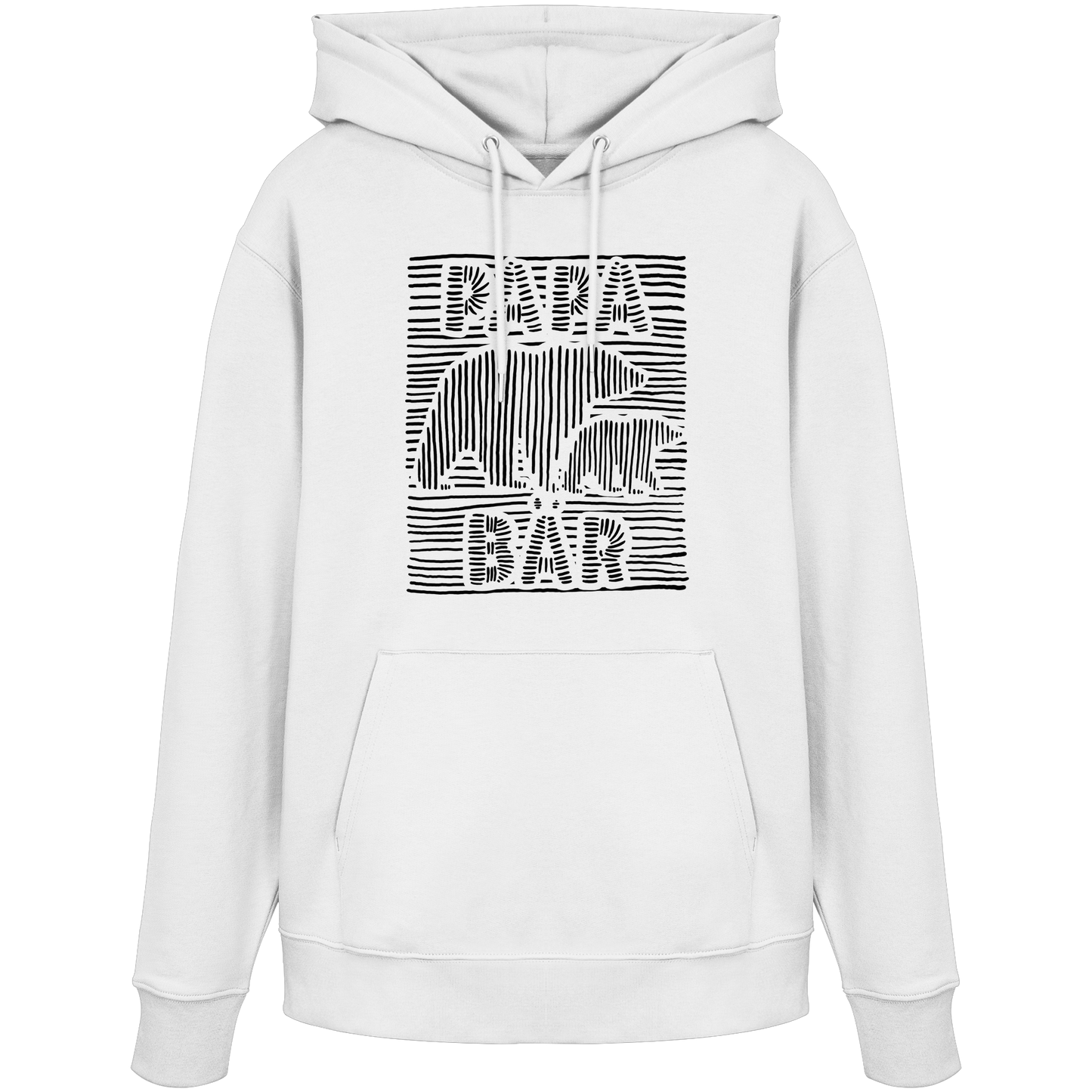 Papa Bär - Lines - Organic Hoodie