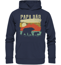 Papa Bär - Premium Unisex Hoodie - Berge