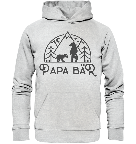 Papa Bär - Pine - Organic Hoodie