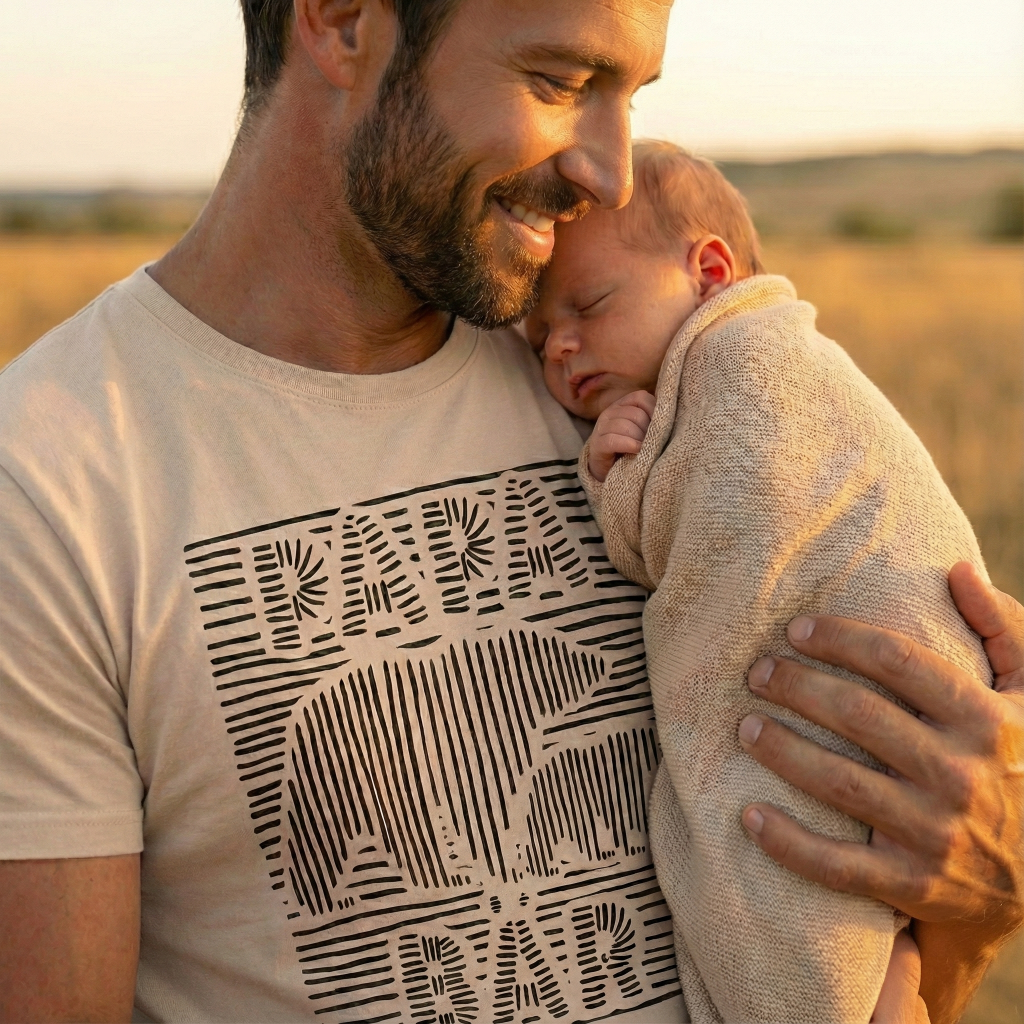 Papa Bär - Lines - Organic Shirt