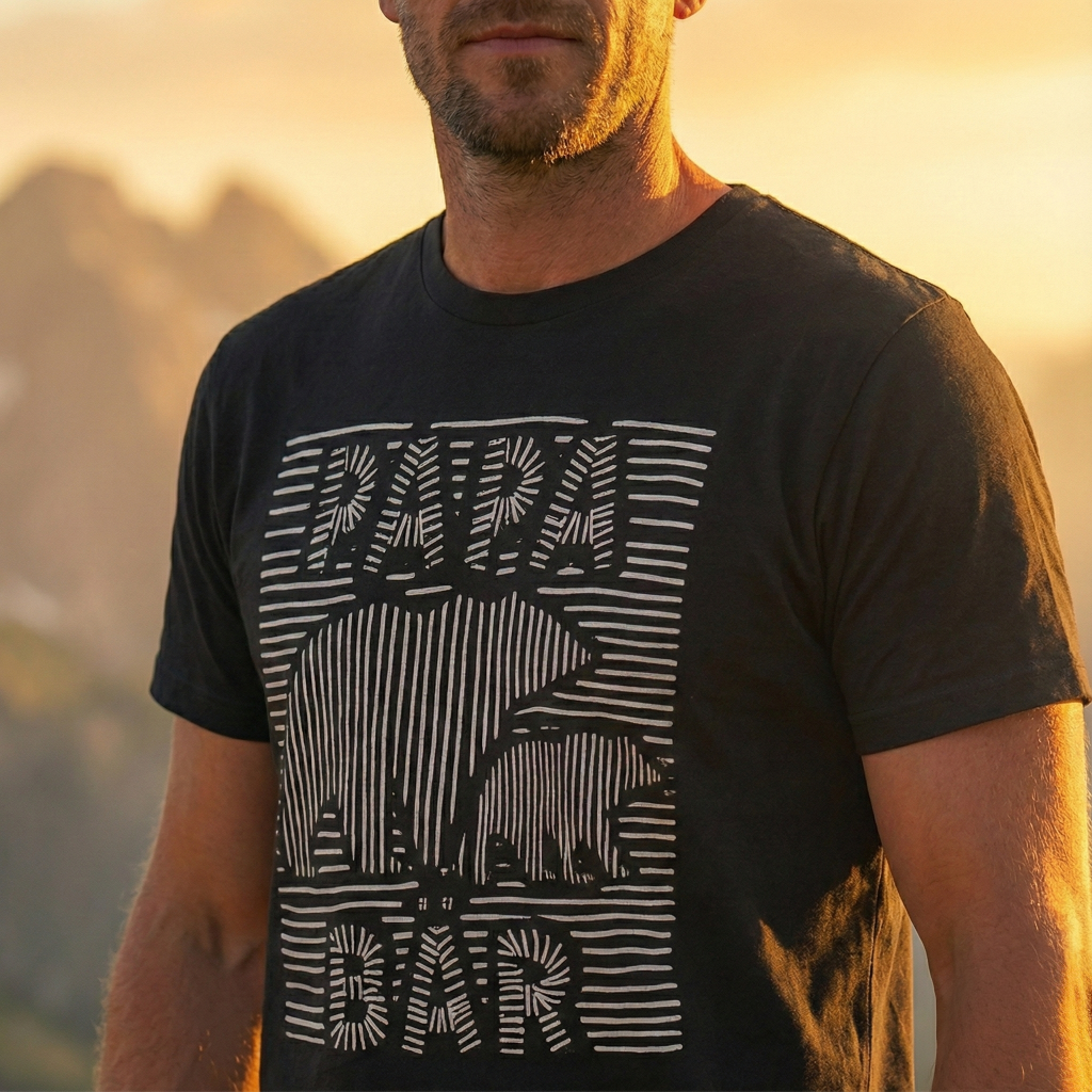 Papa Bär - Lines - Organic Shirt