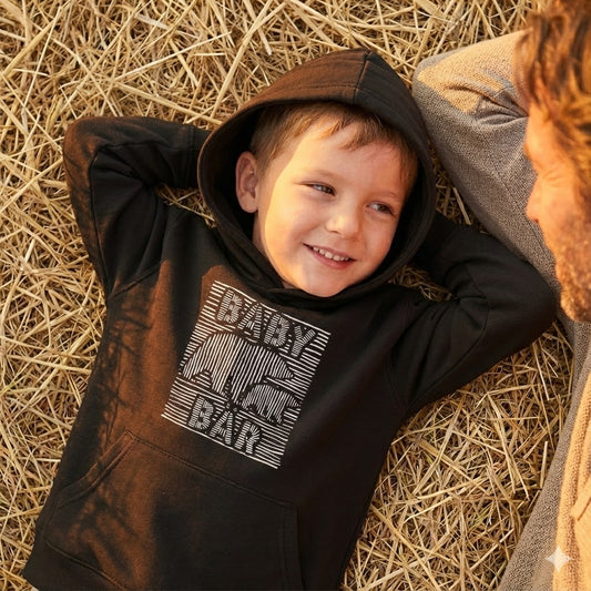 Baby Bär - Lines - Organic Hoodie