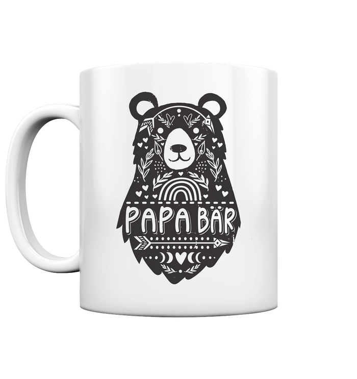 Papa Bär - Tasse glossy - Boho Bär