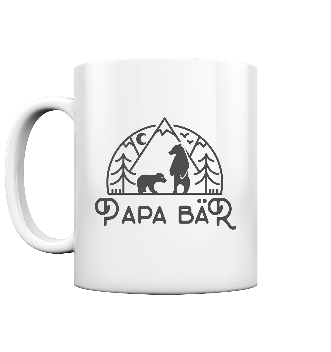 Papa Bär - Tasse glossy - Woods Pine