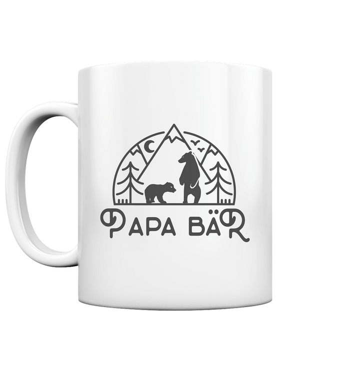 Papa Bär - Tasse glossy - Woods Pine