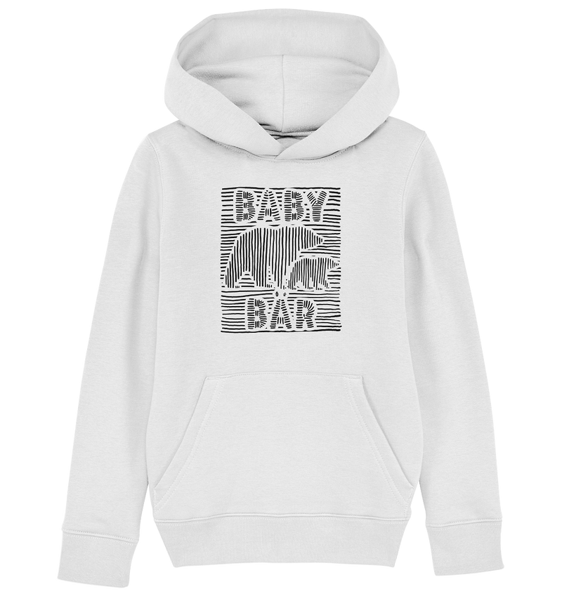 Baby Bär - Kids Organic Hoodie - Stripes