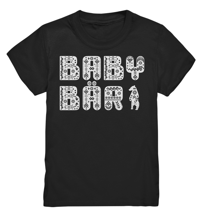 Baby Bär - Kids Premium Shirt - Boho Letters