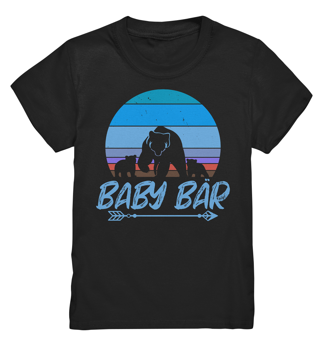 Baby Bär - Kids Premium Shirt - Blau Zwillinge