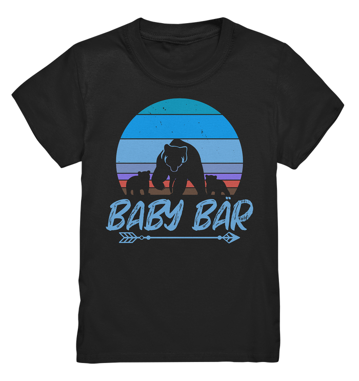 Baby Bär - Kids Premium Shirt - Blau Zwillinge