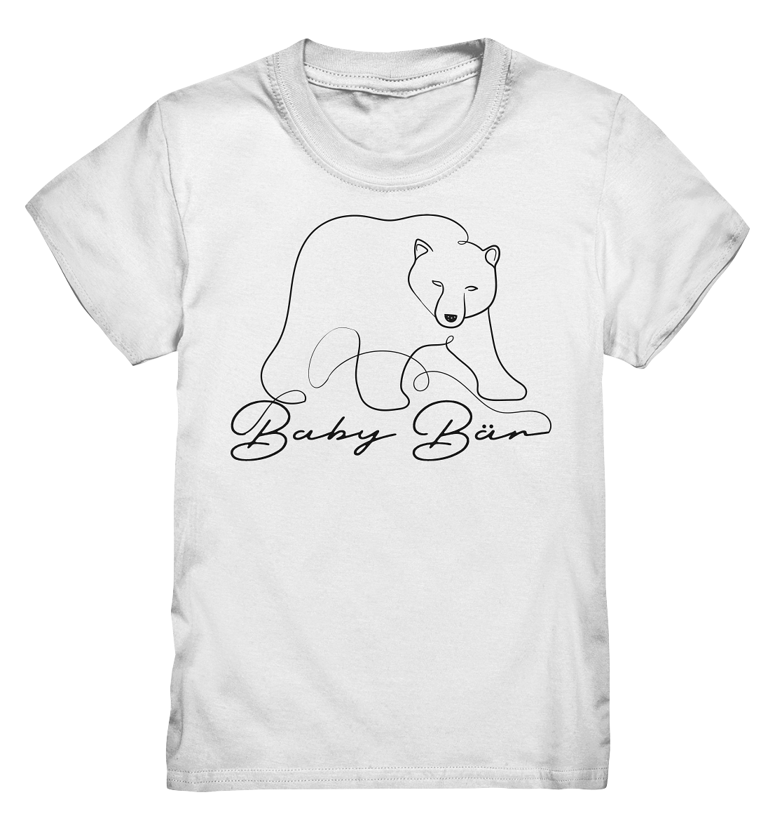 Baby Bär - Kids Premium Shirt - One Line