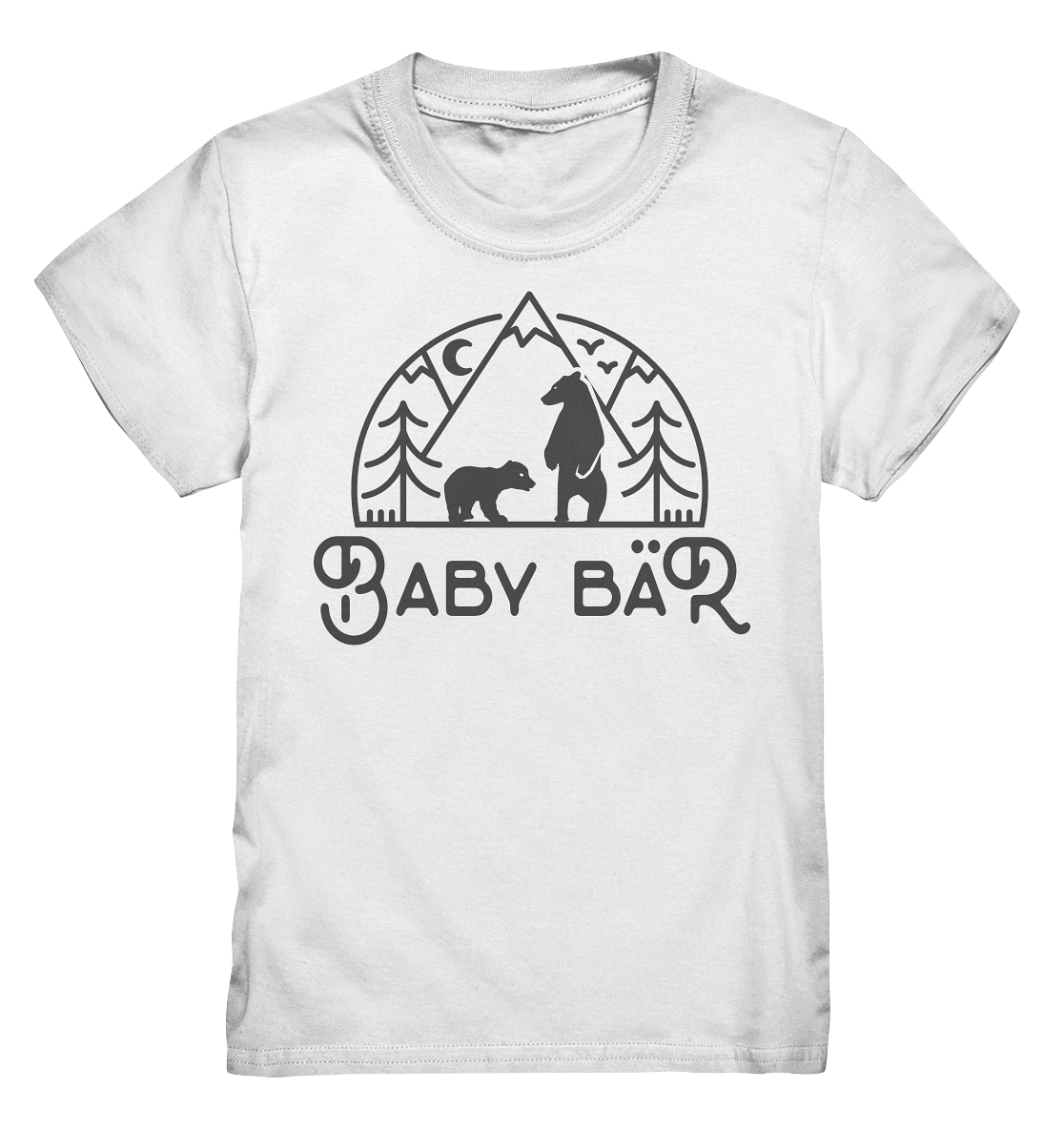 Baby Bär - Kids Premium Shirt - Wood Pine