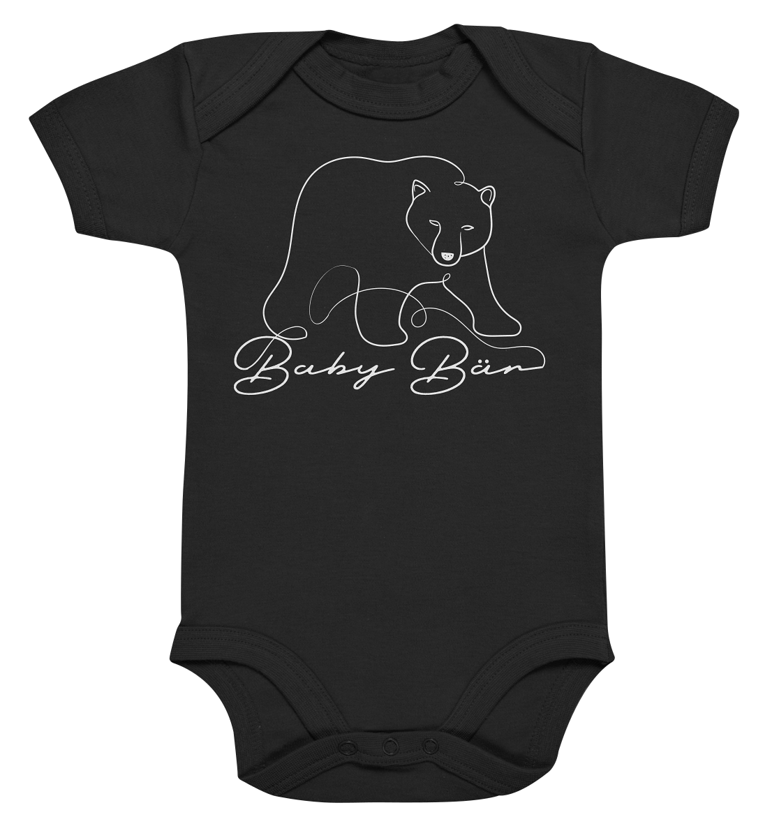 Baby Bär - Organic Baby Bodysuite - One Line