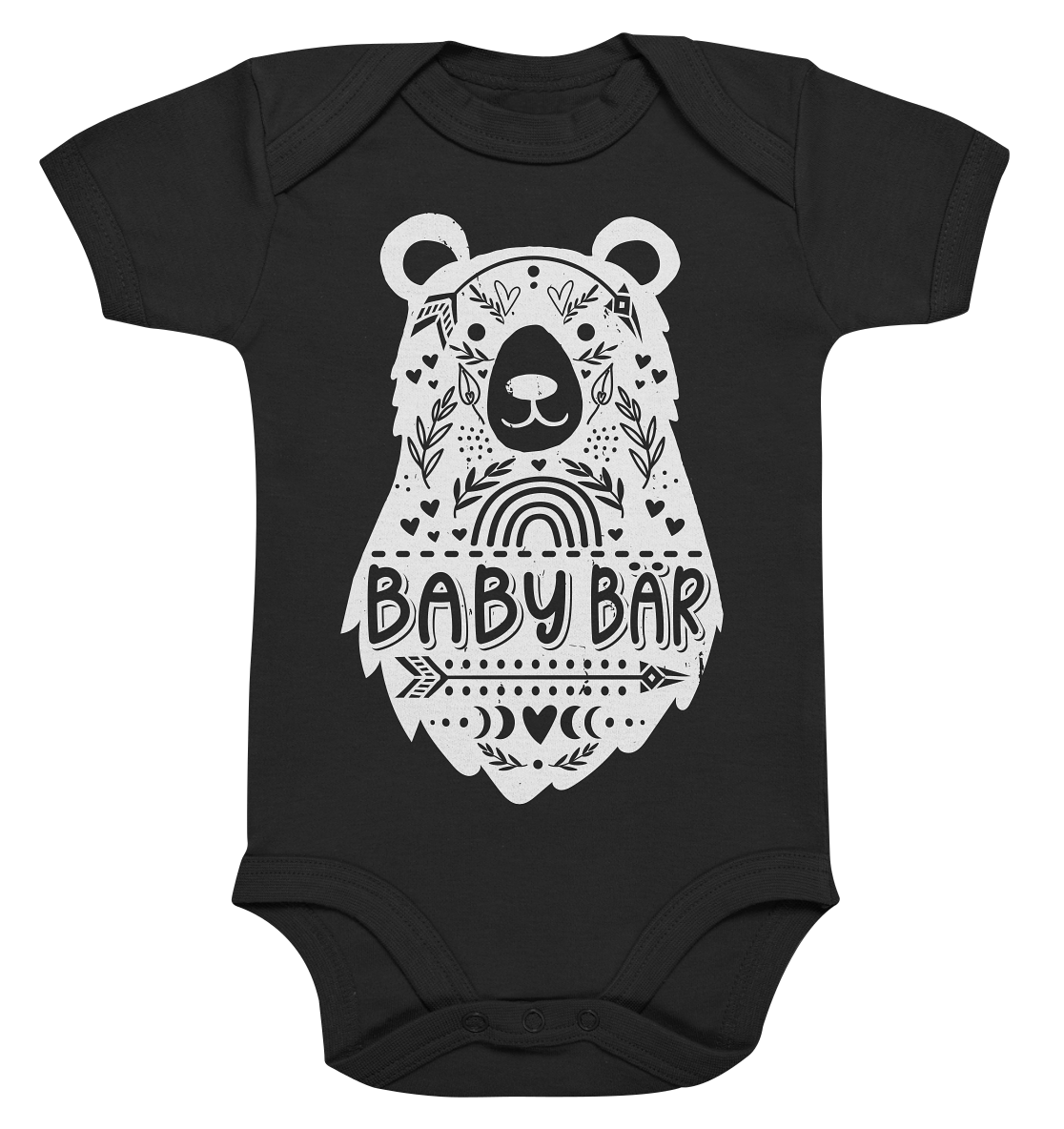 Baby Bär - Organic Baby Bodysuite - Boho Bär