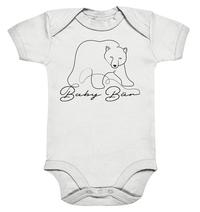 Baby Bär - Organic Baby Bodysuite - One Line