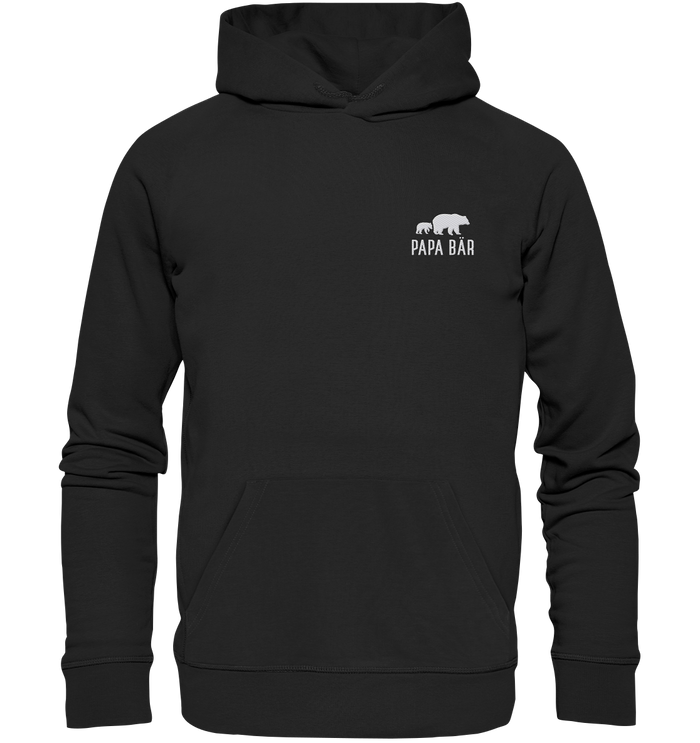 Papa Bär - Organic Hoodie - Premium Stick Logo