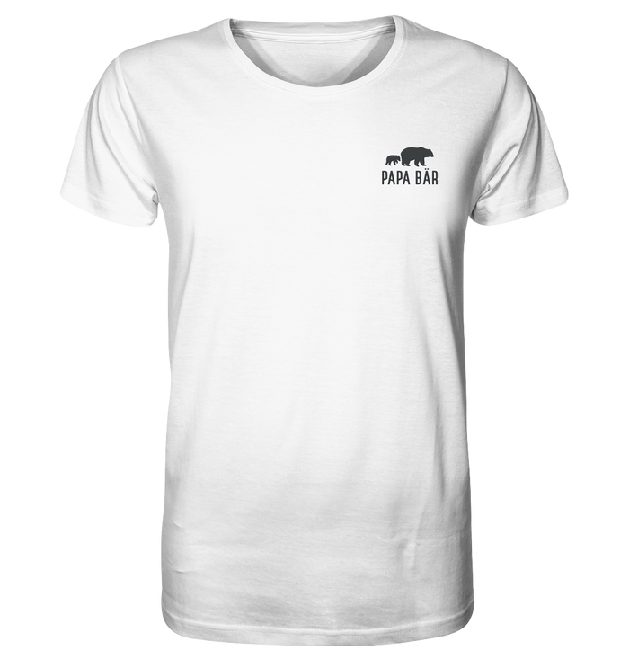 Papa Bär - Organic Shirt - Premium Stick Logo