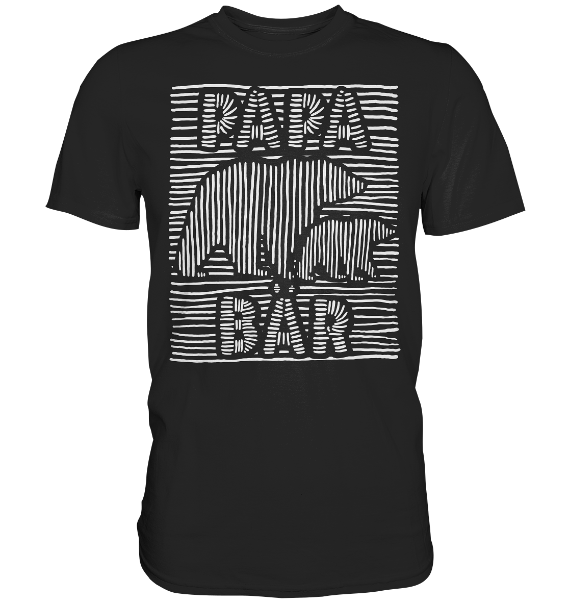 Papa Bär - Premium Shirt - Stripes