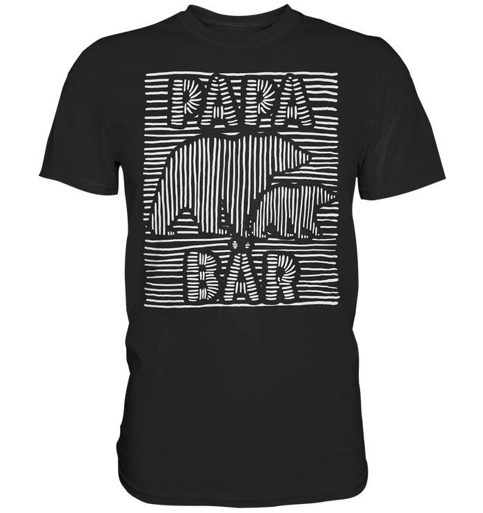 Papa Bär - Premium Shirt - Stripes