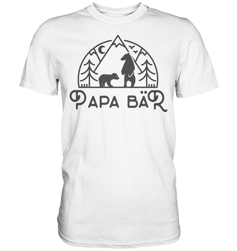 Papa Bär - Premium Shirt - Woods Pine