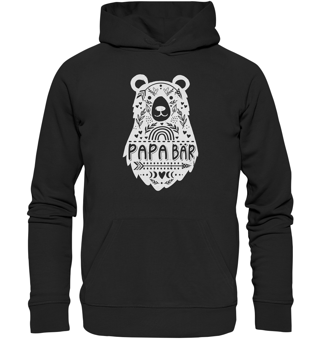 Papa Bär - Premium Unisex Hoodie - Boho Bär