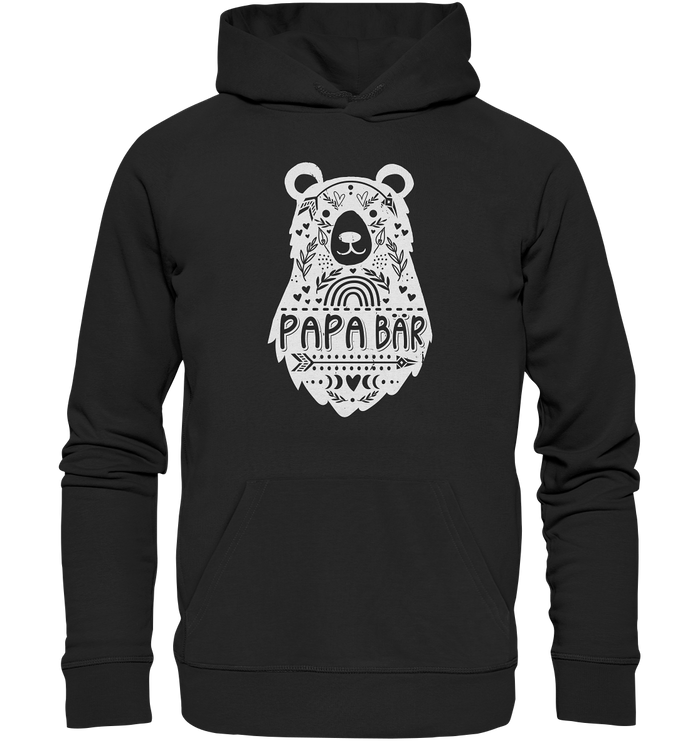 Papa Bär - Premium Unisex Hoodie - Boho Bär