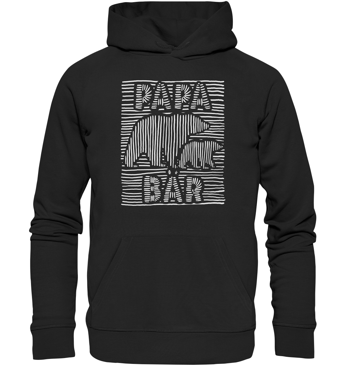 Papa Bär - Premium Unisex Hoodie - Stripes