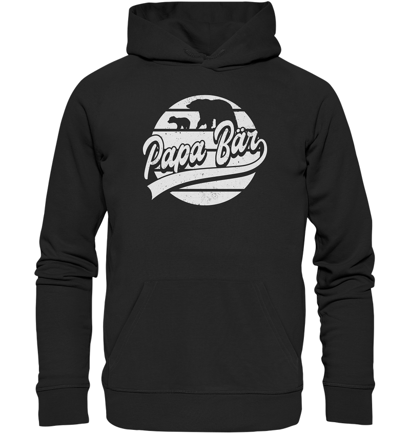 Papa Bär - Premium Unisex Hoodie - Badge