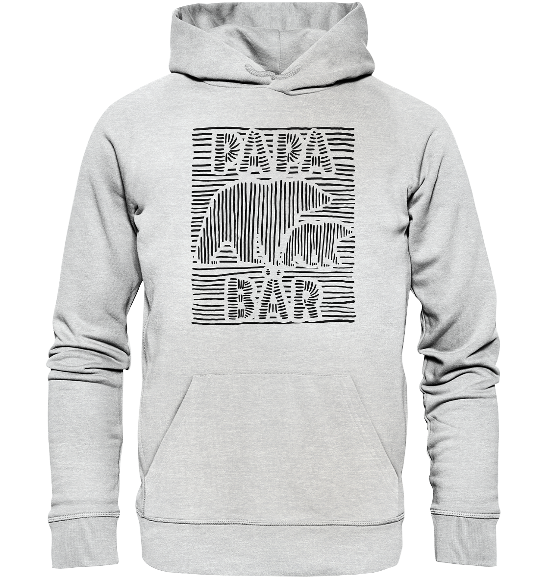 Papa Bär - Premium Unisex Hoodie - Stripes