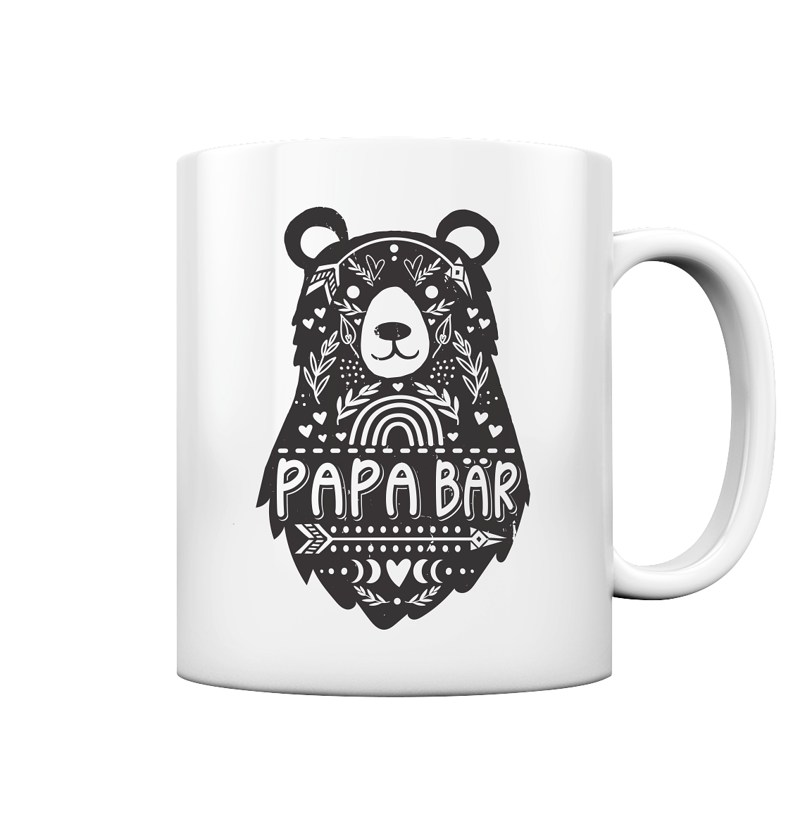 Papa Bär - Tasse glossy - Boho Bär