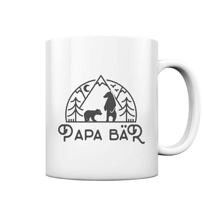 Papa Bär - Tasse glossy - Woods Pine