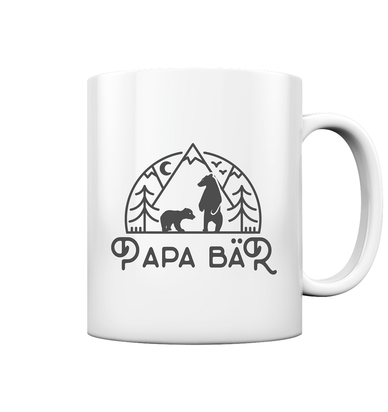 Papa Bär - Tasse glossy - Woods Pine